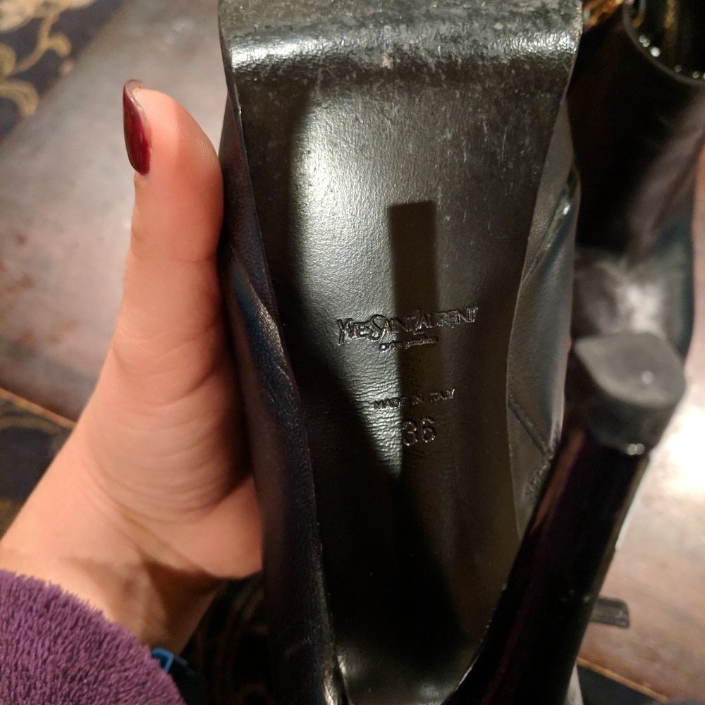 YSL Booties size 6